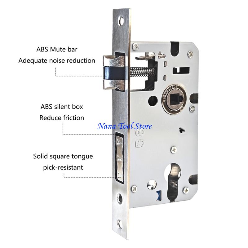 Home Security Locks For Doors - 31GJ Upgrades Zinklegering Deurgreep Slot Set