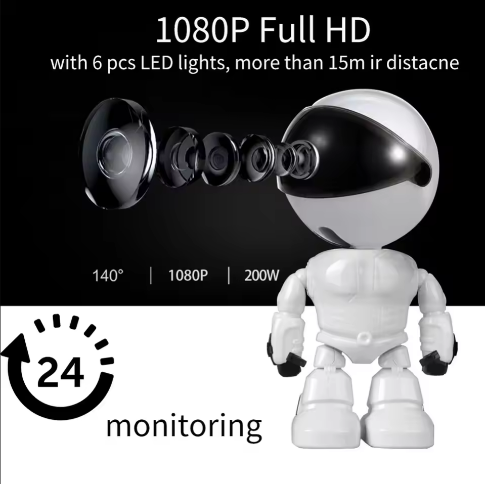 Home Security Robots - Smart Robot WiFi IP-camera 1080P HD