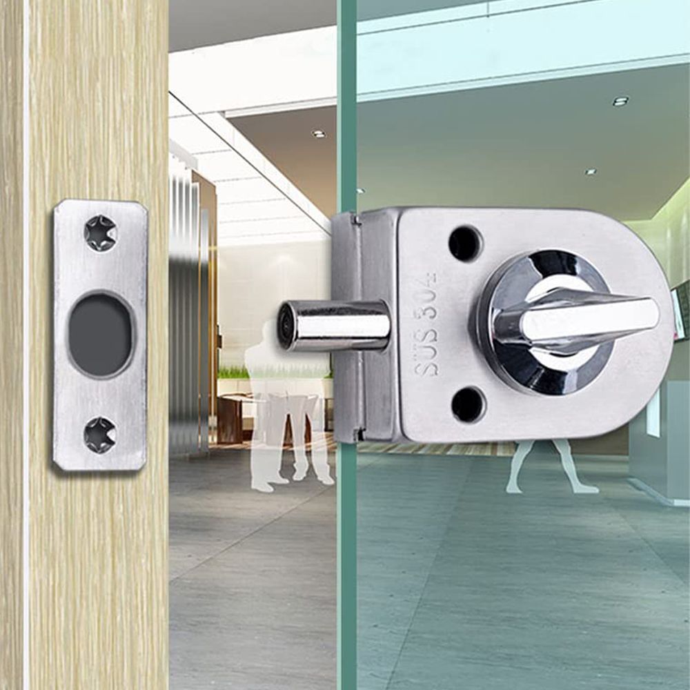 Home Security Locks For Doors - Toiletwinkel Home Security Anti-diefstal poort Vloergrendel