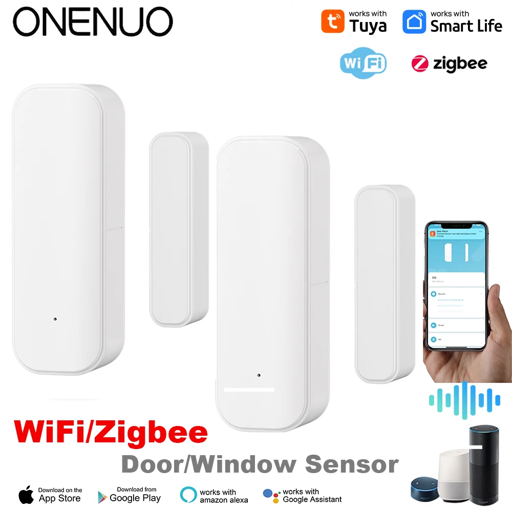Home Security Battery - Tuya WiFi Zigbee raamdeursensor met batterij