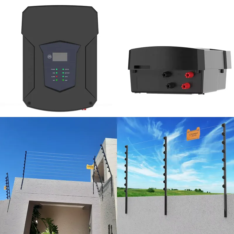 Home Security Electric Fence - Slimme elektrische afrasteringsenergizer met WiFi &