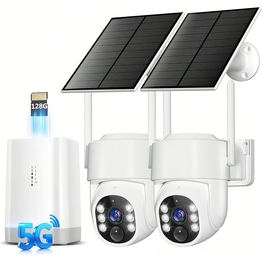 Home Security Cameras No Subscription - 4MP draadloze beveiligingscamera's voor buiten, geen