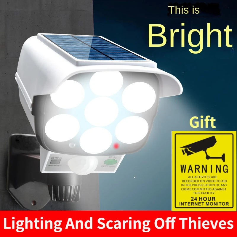 Home Security Battery - Outdoor Solar Light Bewegingssensor Beveiliging Dummy