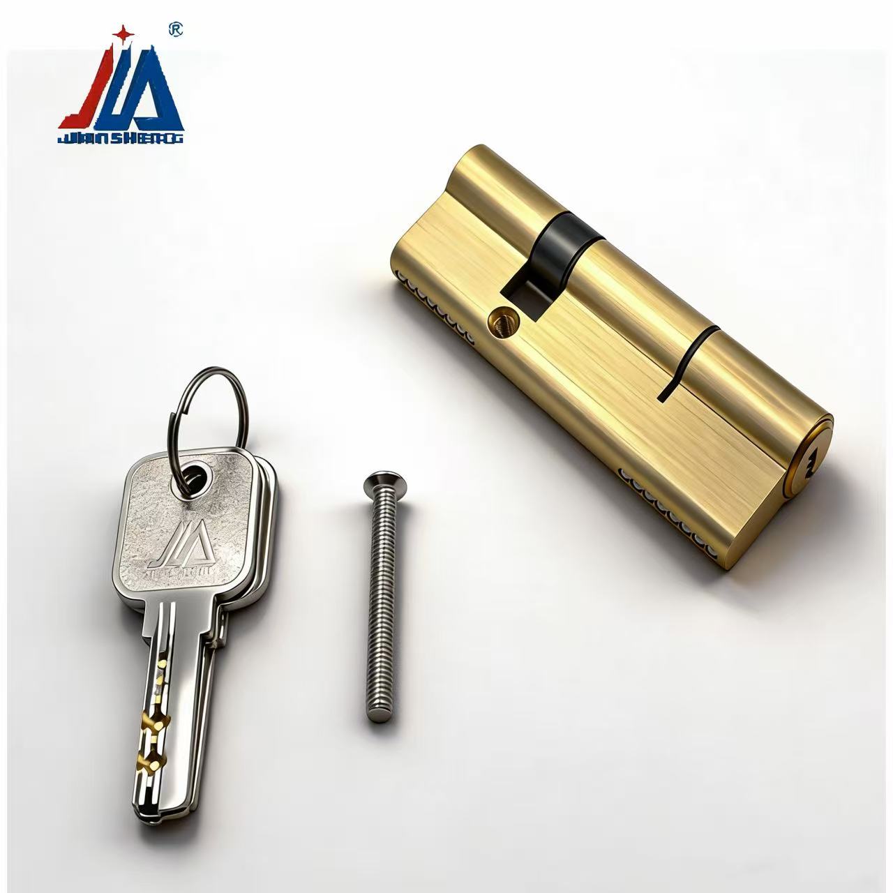 Home Security Locks For Doors - Massief Messing Deurslot Cilinder Anti-Pick Veiligheidsslot