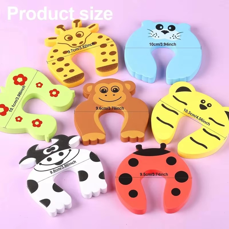 Home Security Jammers - Veiligheidsdeurstopper voor de keuken, kinder-vingerbeschermer, deurstopper,