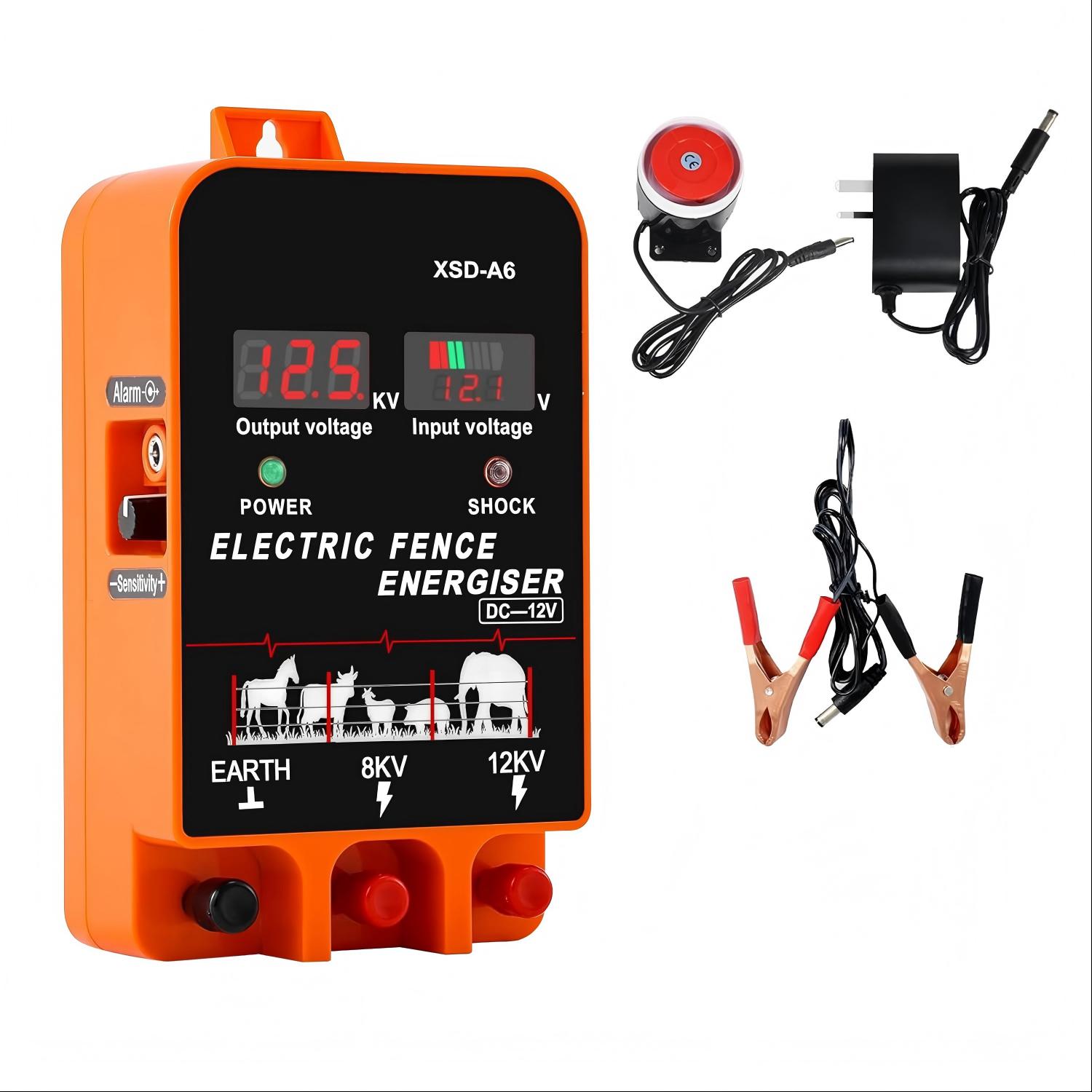 Home Security Electric Fence - 20KM Elektrische Hek Energizer 5.5 Joule