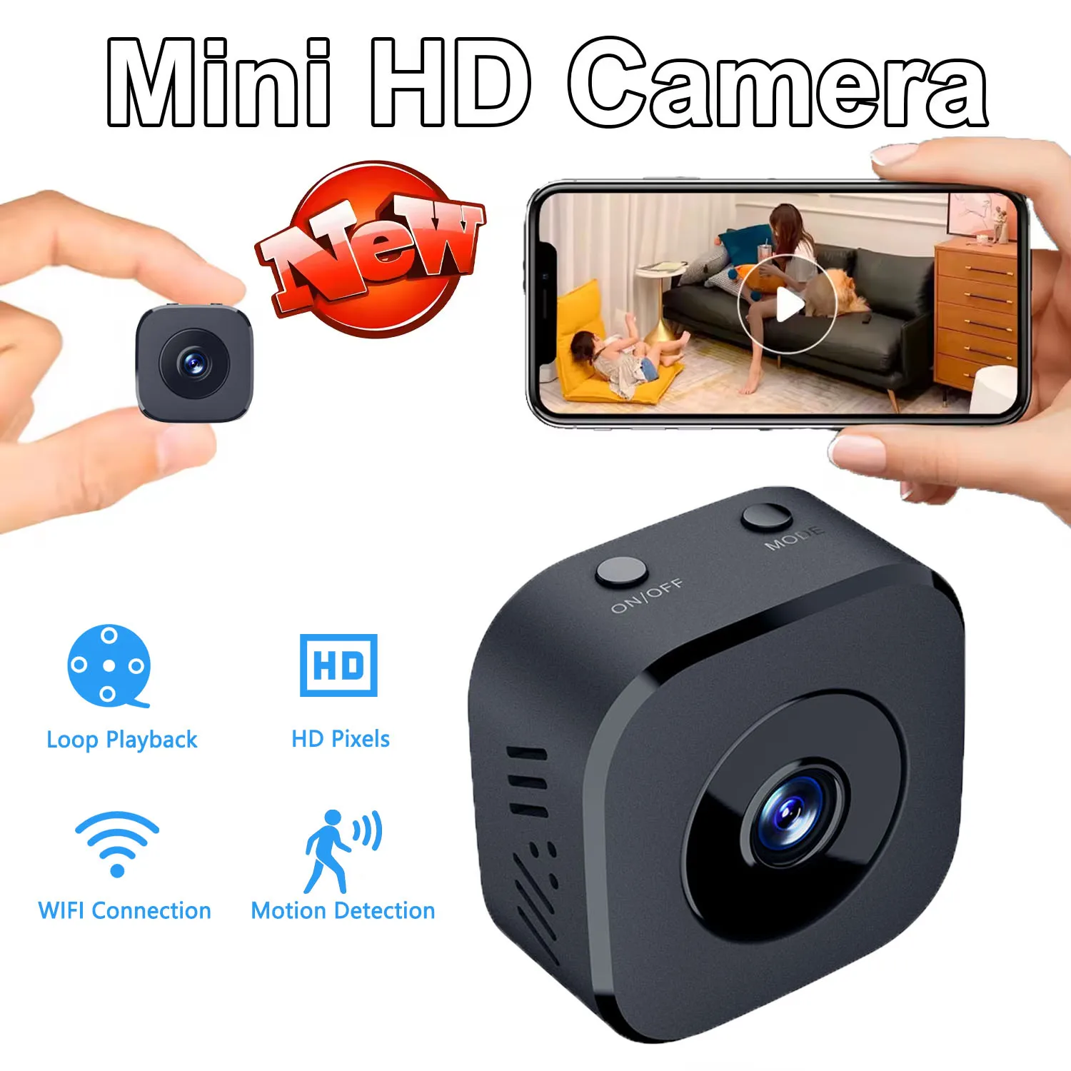 Home Security Prices - Beveiligingscamera Mini Full Color Nachtzicht High