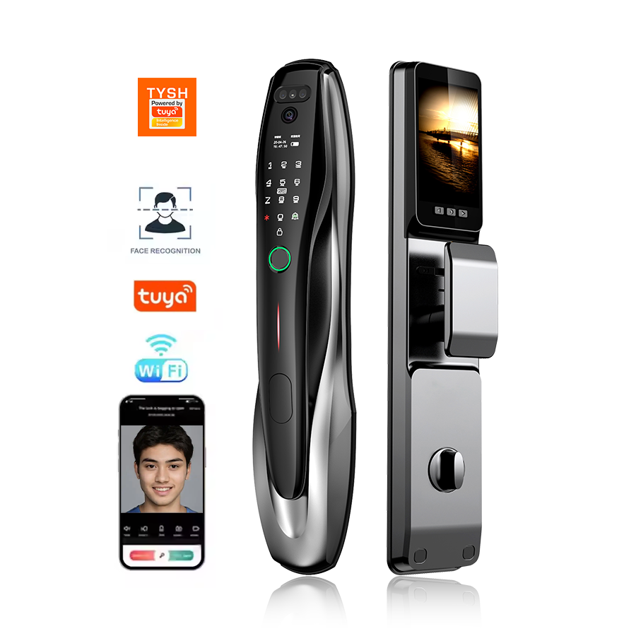 Home Security Locks For Doors - TYSH Tuya Beveiliging Vingerafdruk NFC-kaart Ontgrendeling