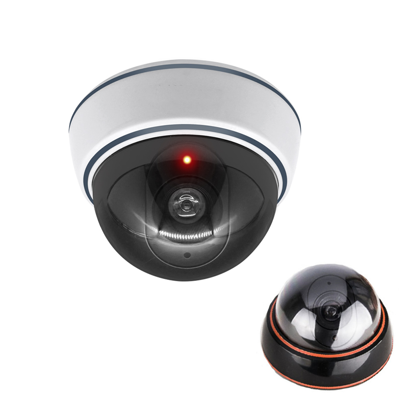 Home Security Deals - Creatieve Zwart/Wit Fake Dome Camera Simulatie