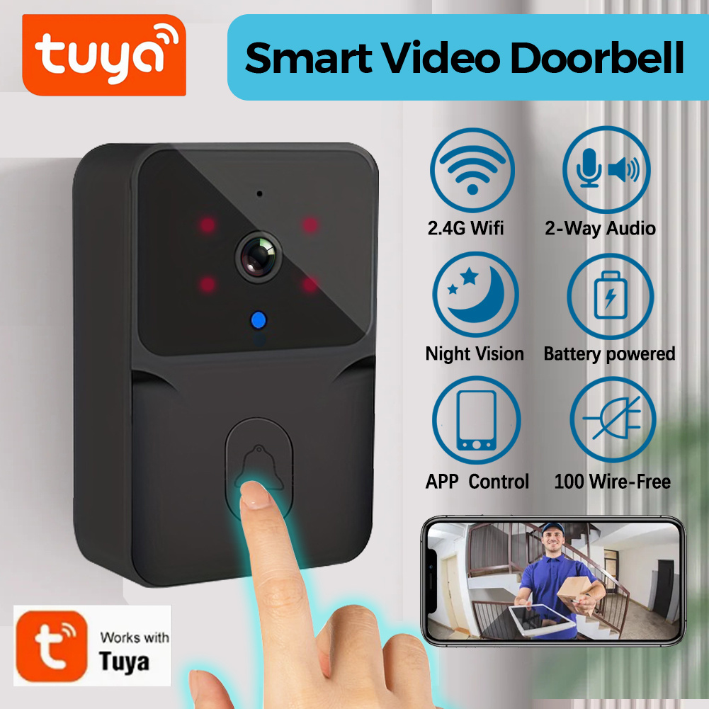 Home Security Prices - Tuya draadloze slimme videodeurbel, 2.4G WiFi-beveiligingscamera