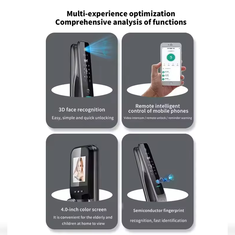 HX5 Smart Deurslot 3D Gezichts - Home Security Locks For Doors recensie en prijs