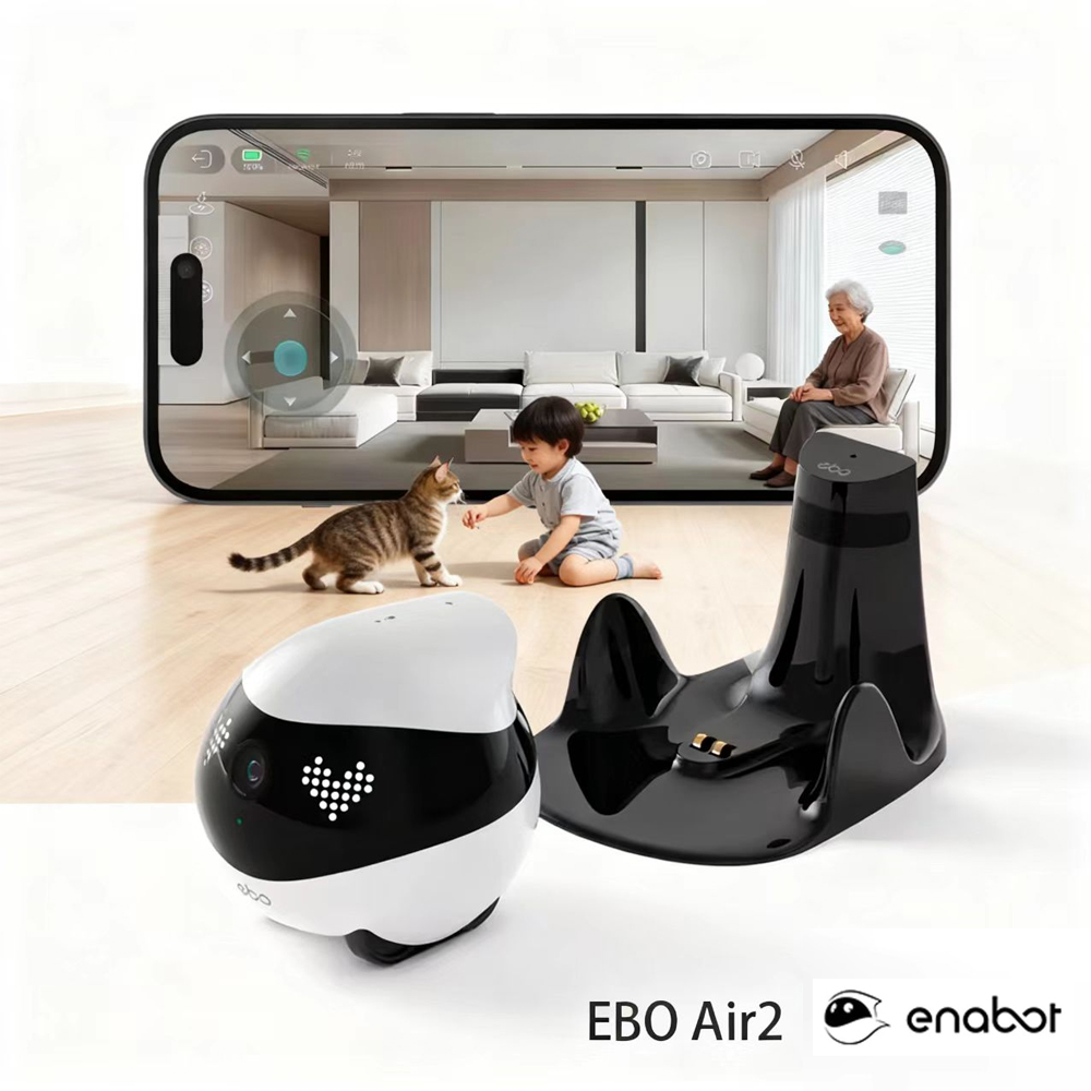 Enabot EBO AIR 2 Companion Rob - Home Security Robots recensie en prijs