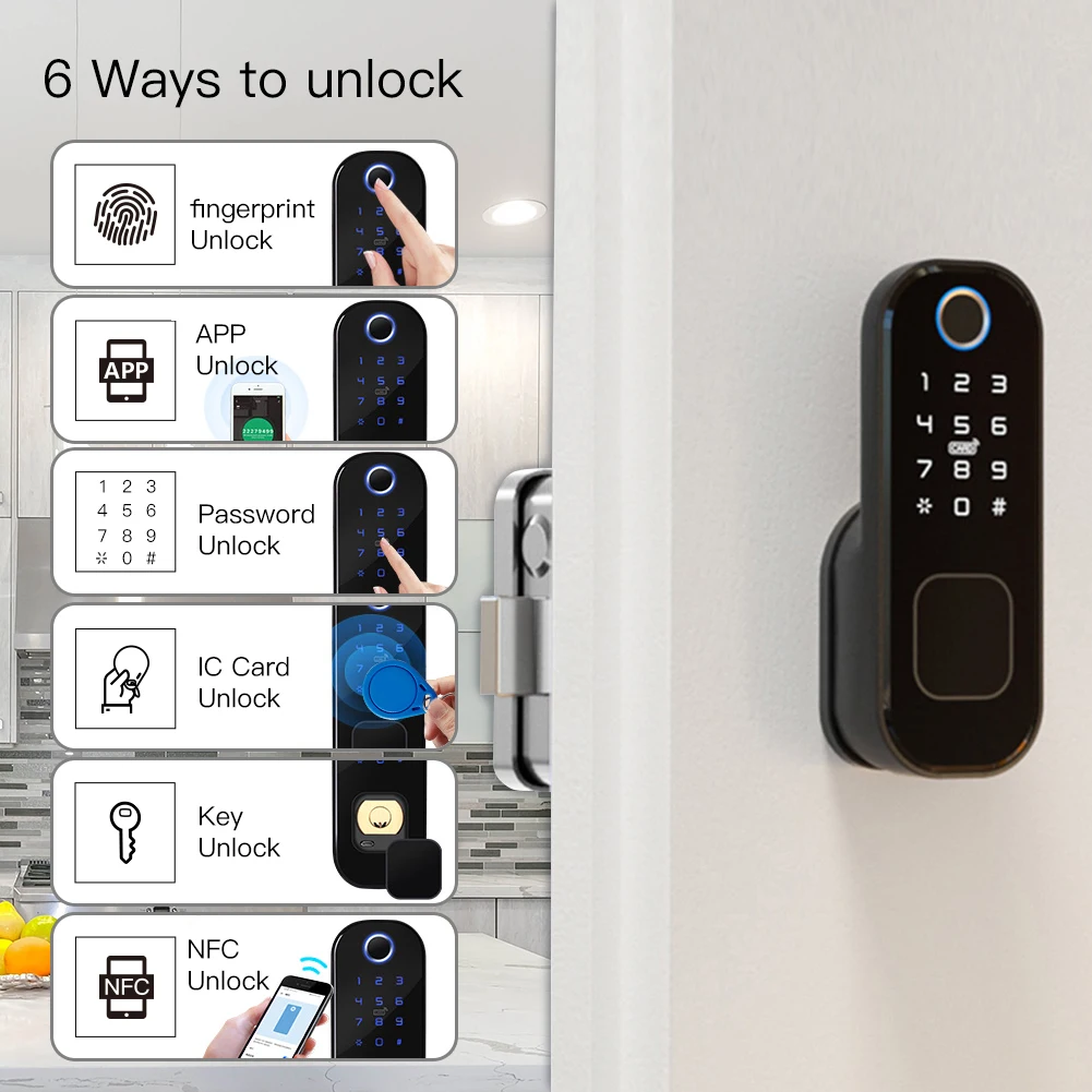 MOES WiFi Tuya Smart Lock Deur - Home Security Locks For Doors recensie en prijs