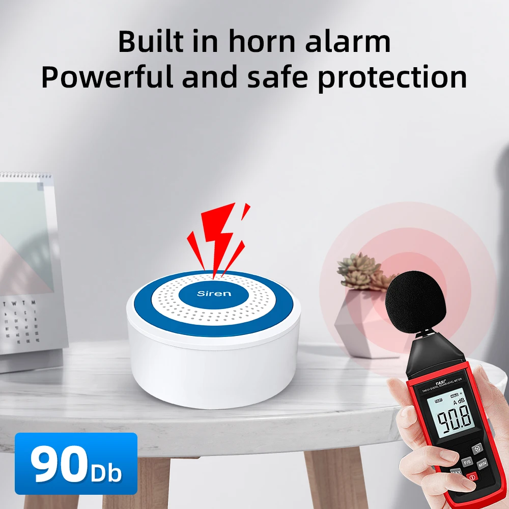 MULO Mini Alarmsirene Draadloo - Home Security Deals recensie en prijs