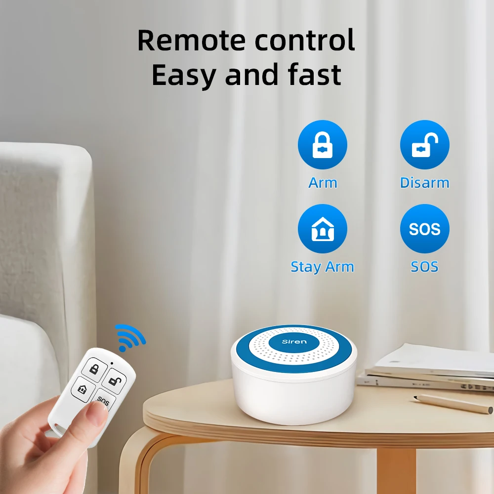 MULO Mini Alarmsirene Draadloo - Home Security Deals recensie en prijs