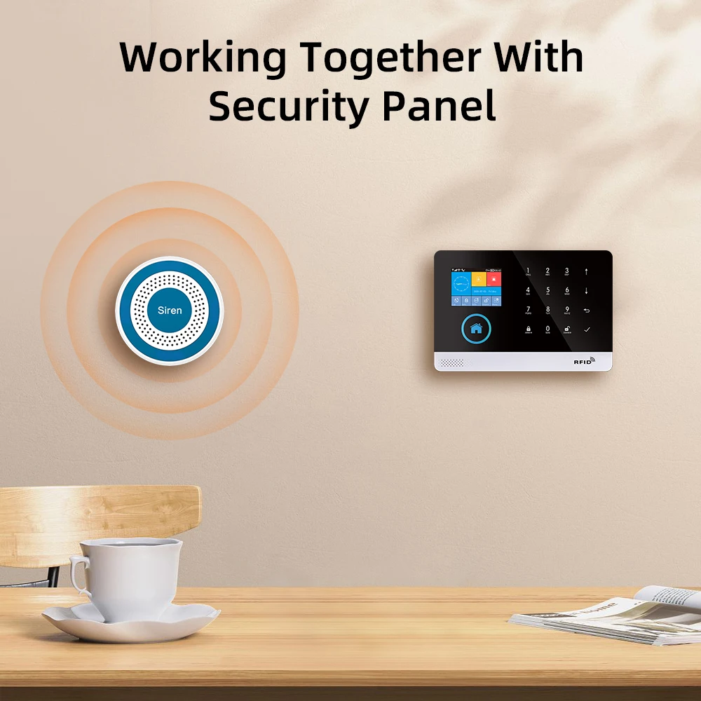 MULO Mini Alarmsirene Draadloo - Home Security Deals recensie en prijs