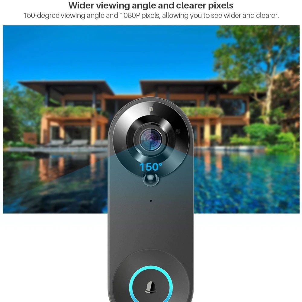 Tuya 1080P Draadloze WIFI Deur - Home Security Prices recensie en prijs
