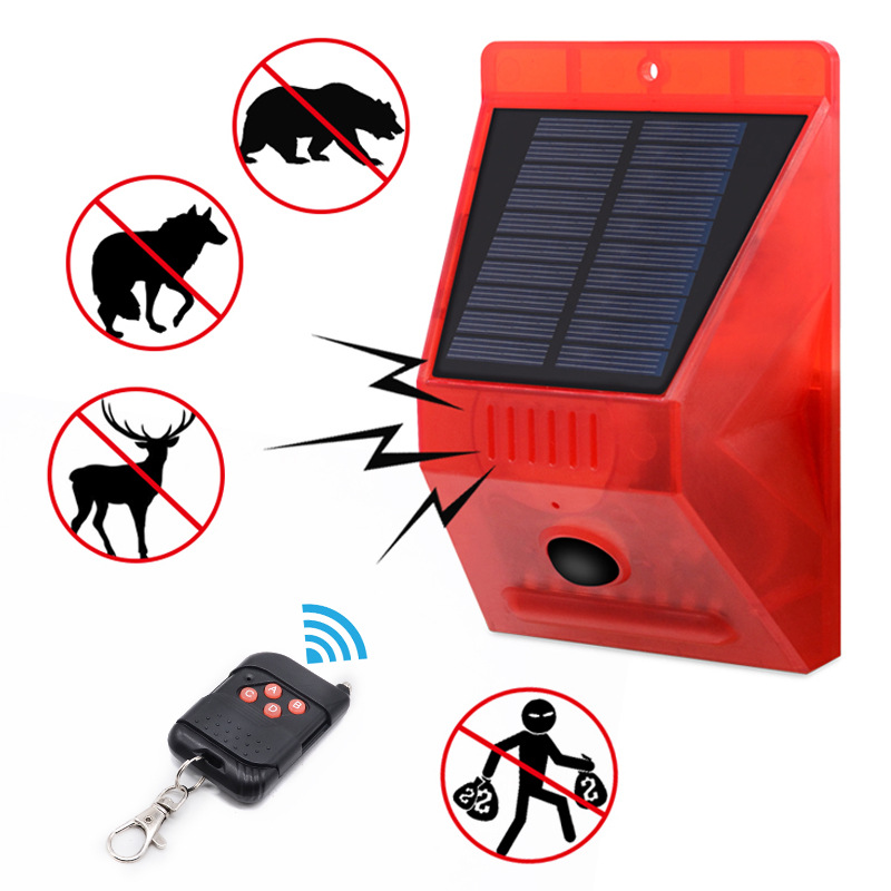 Solar Alarm Lamp Afstandsbedie - Home Yard Security recensie en prijs