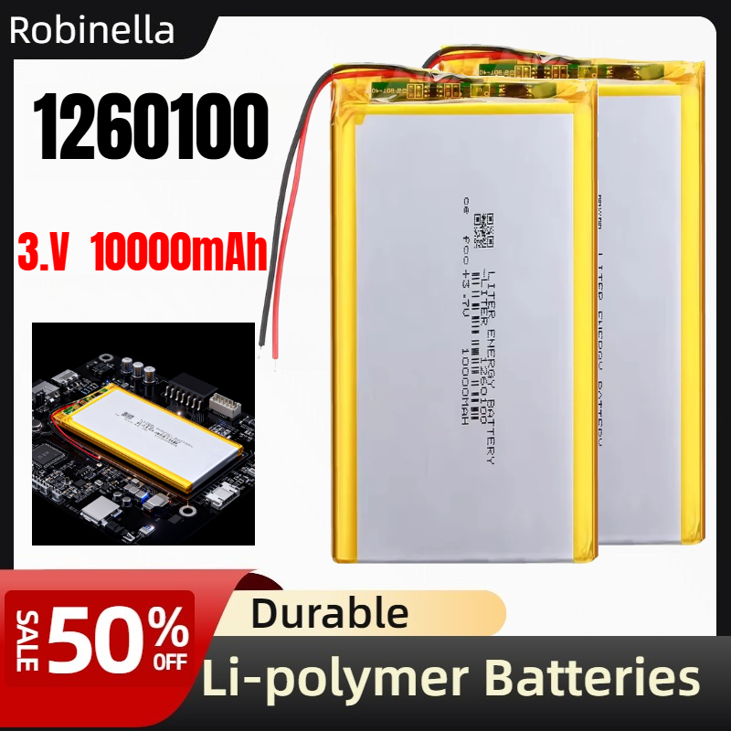 260100 3,7 V 10000 mAh Li-poly - Home Security Robots recensie en prijs