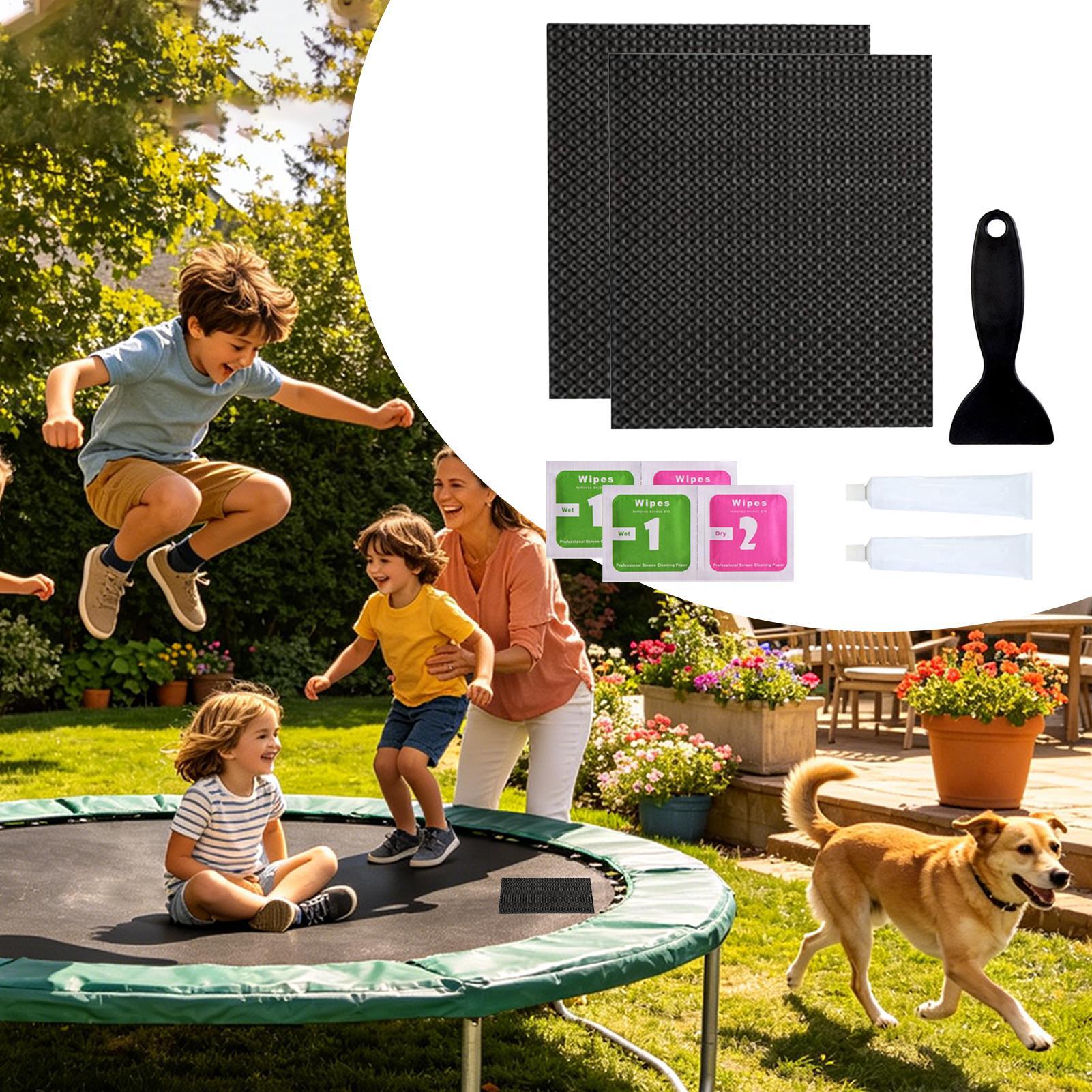 Trampolinepatch Sterk, voor al - Home Yard Security recensie en prijs