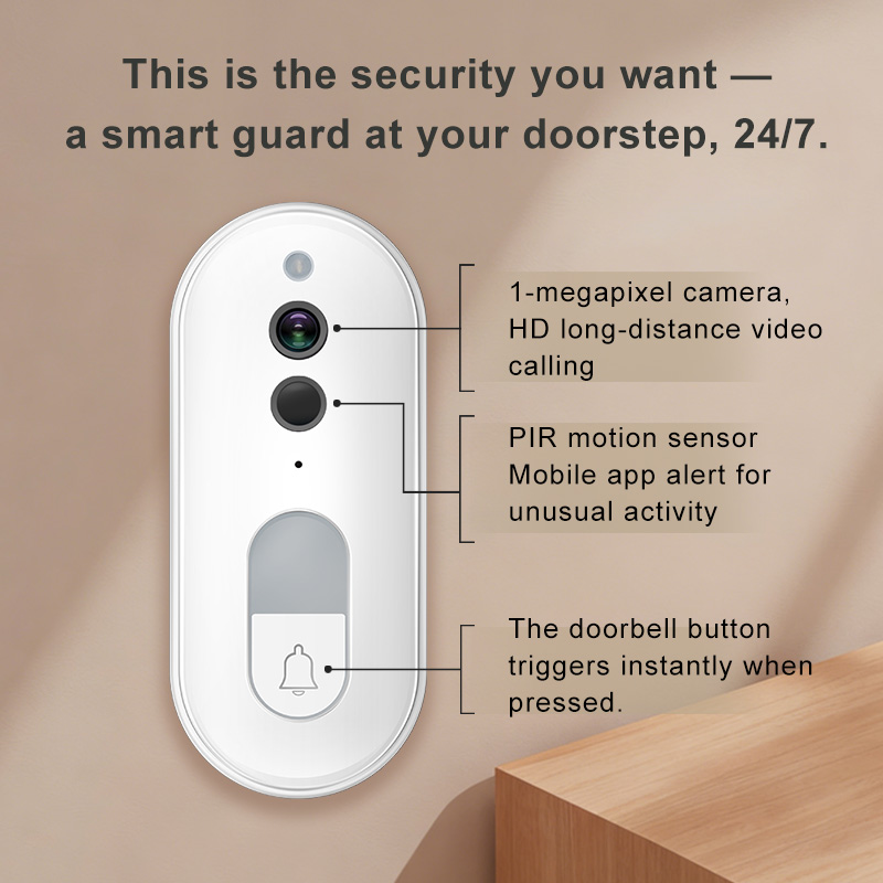 Tuya Smart Video Deurbel Draad - Home Security Prices recensie en prijs