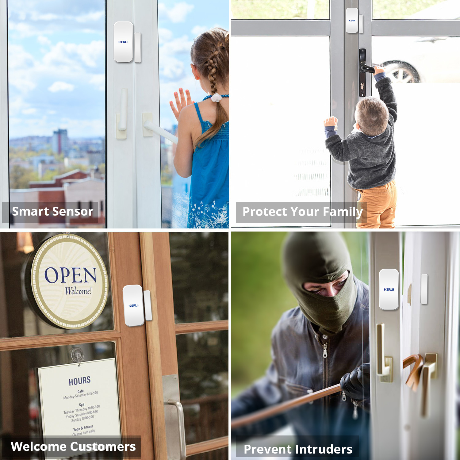 KERUI D035 433MHz Draadloze Ra - Home Security Deals recensie en prijs