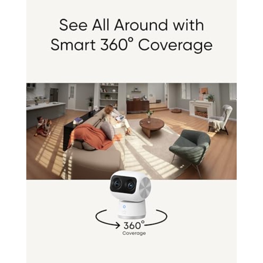 4K Indoor Cam S350 voor huisbe - Home Security Cameras No Subscription recensie en prijs