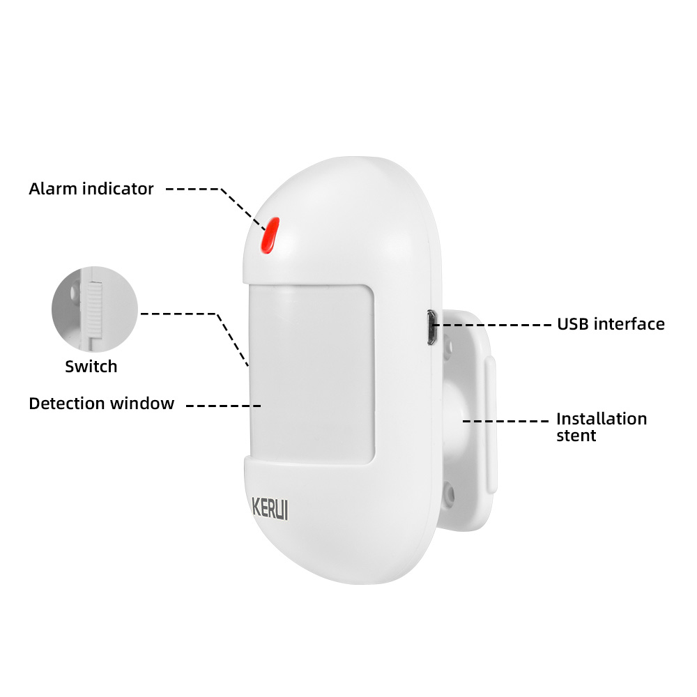 CORINA Draadloze PIR Bewegings - Home Security Battery recensie en prijs