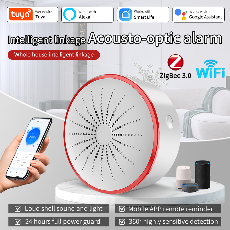 Tuya WiFi ZigBee Smart Alarm S - Home Security Deals recensie en prijs