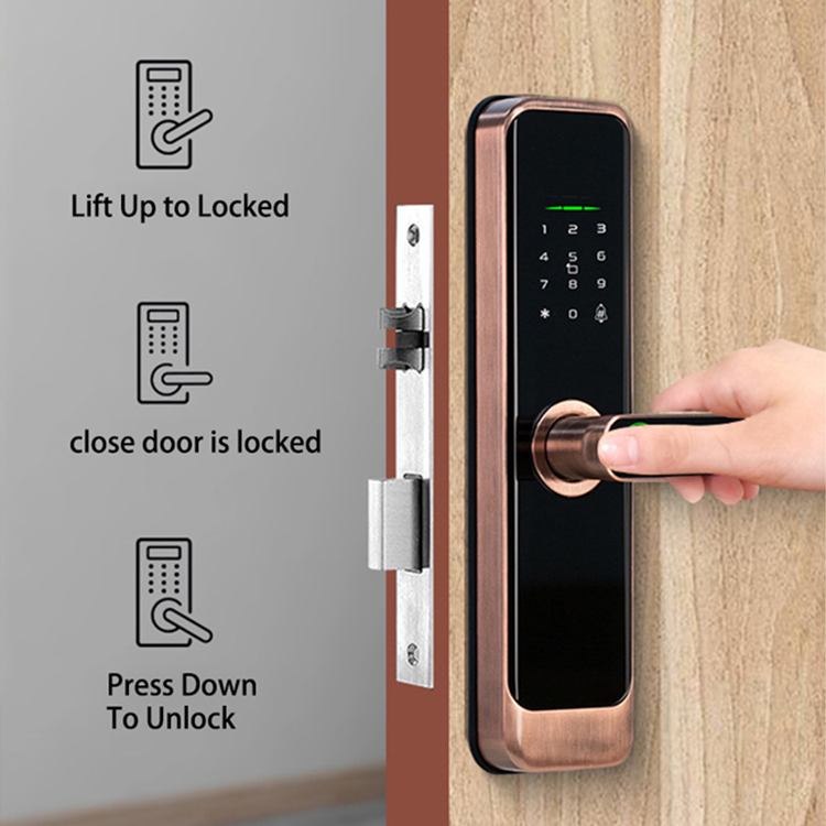 Digitaal slim deurslot met cod - Home Security Locks For Doors recensie en prijs