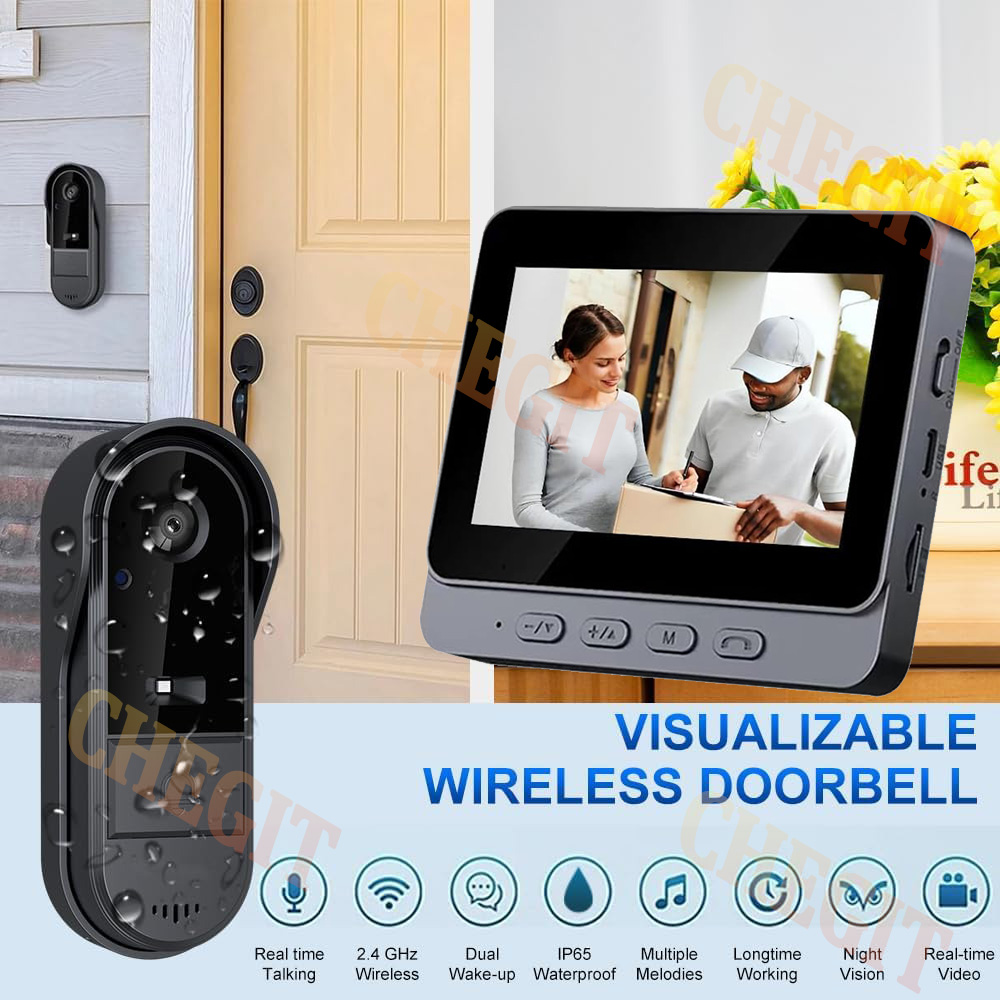 Draadloze Wifi Deurbel Camera  - Home Security Prices recensie en prijs