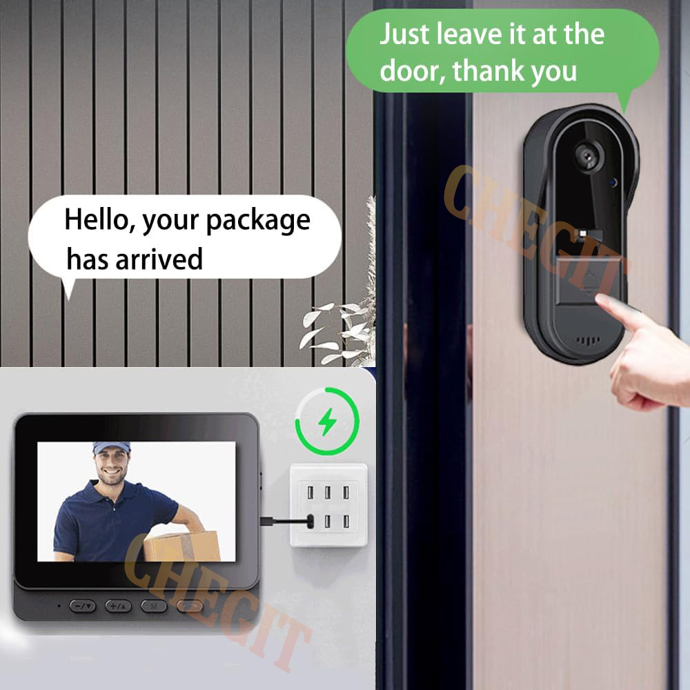 Draadloze Wifi Deurbel Camera  - Home Security Prices recensie en prijs