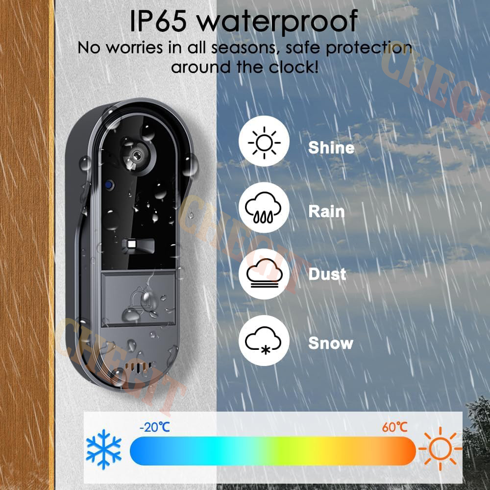 Draadloze Wifi Deurbel Camera  - Home Security Prices recensie en prijs