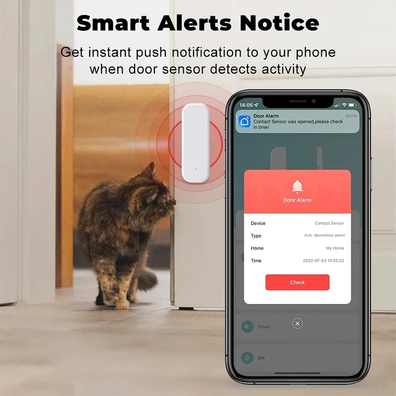 Tuya WiFi Smart Door Window Se - Home Security Deals recensie en prijs