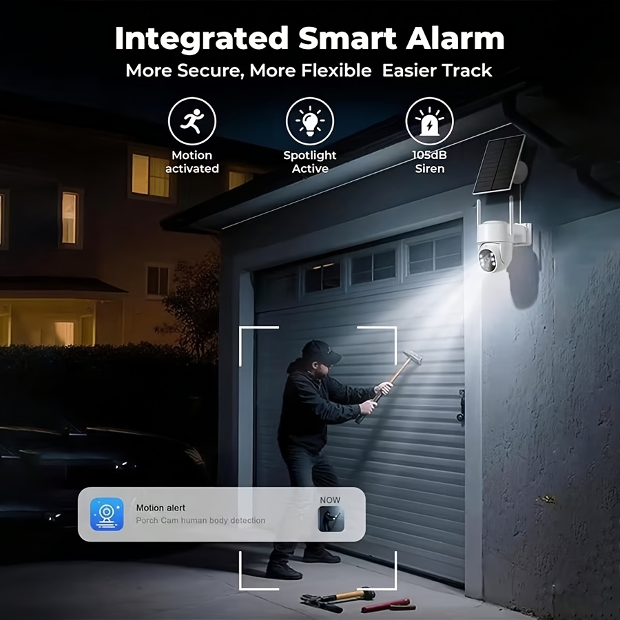 4MP draadloze beveiligingscame - Home Security Cameras No Subscription recensie en prijs