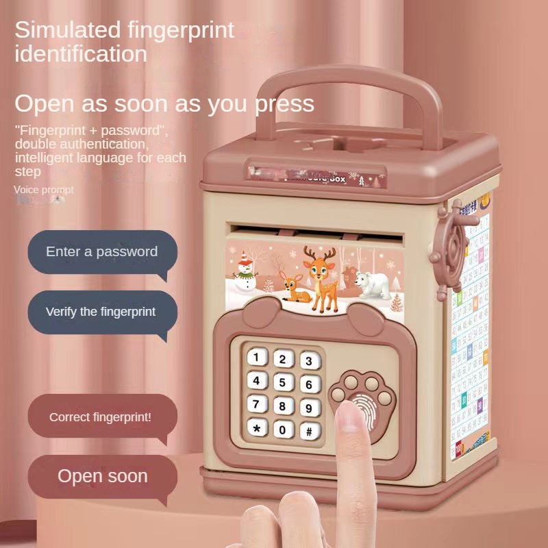 Spaarpot met vingerafdruk Spaa - Safe Box Digital recensie en prijs