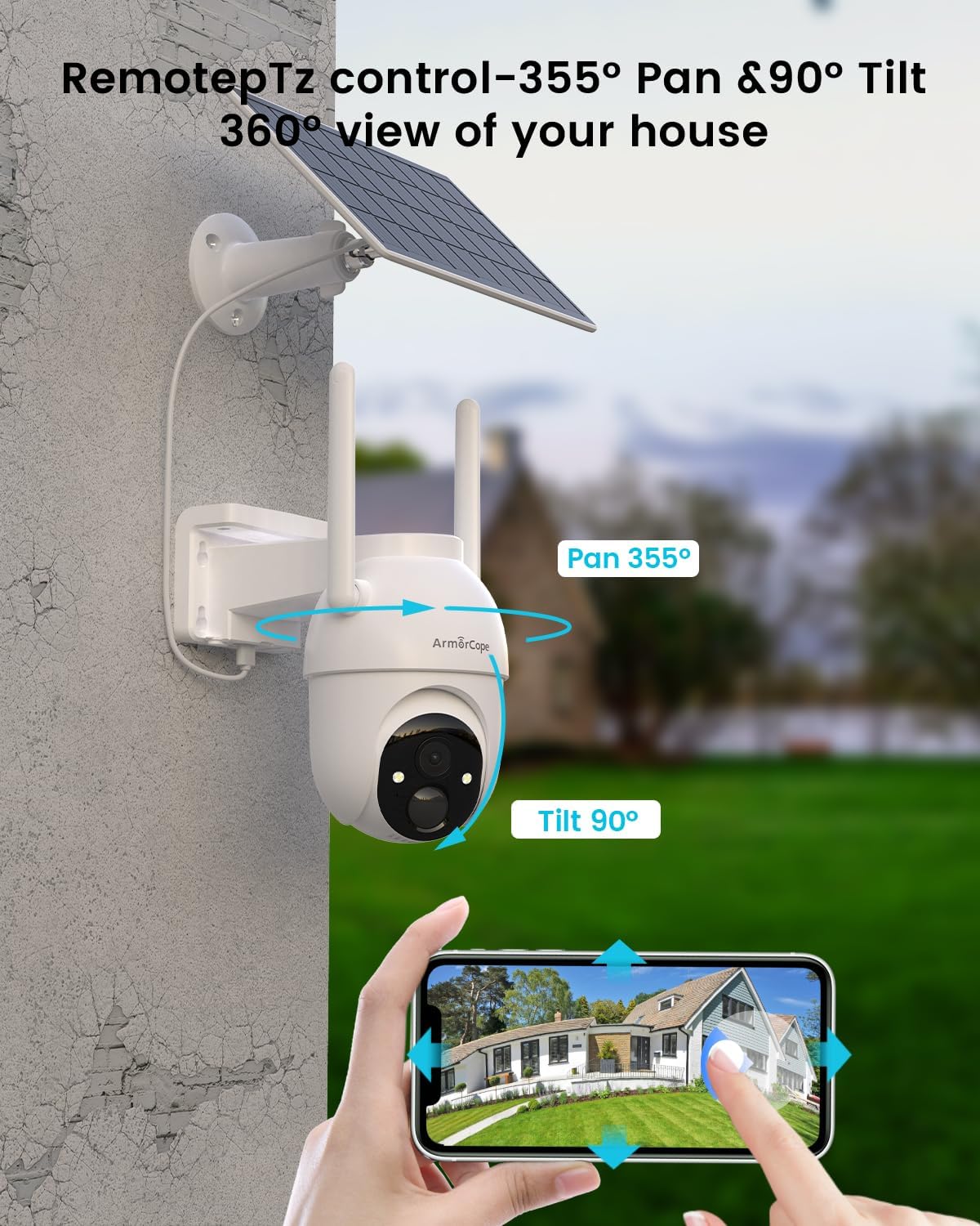 Draadloze buitenbeveiligingsca - Home Security Cameras No Subscription recensie en prijs