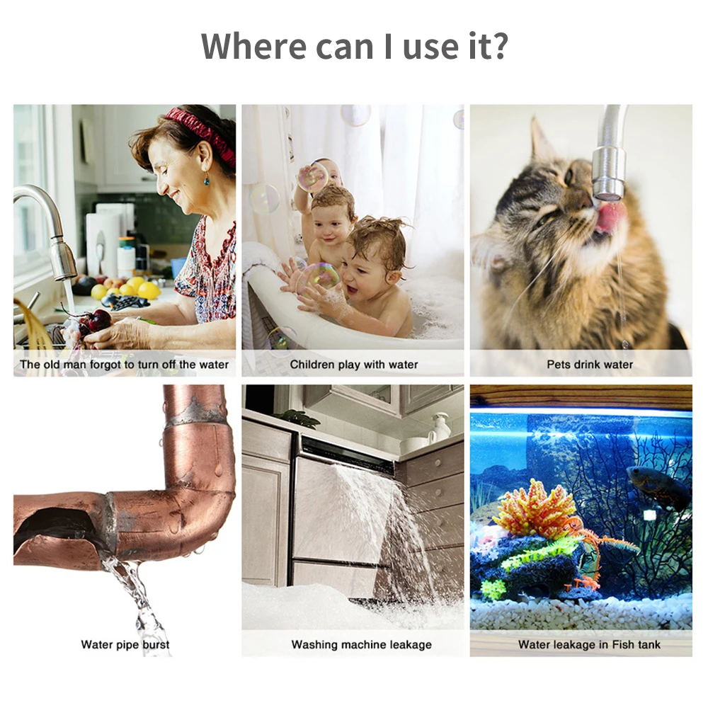 Tuya WiFi Zigbee Watersensor S - Home Security Business recensie en prijs