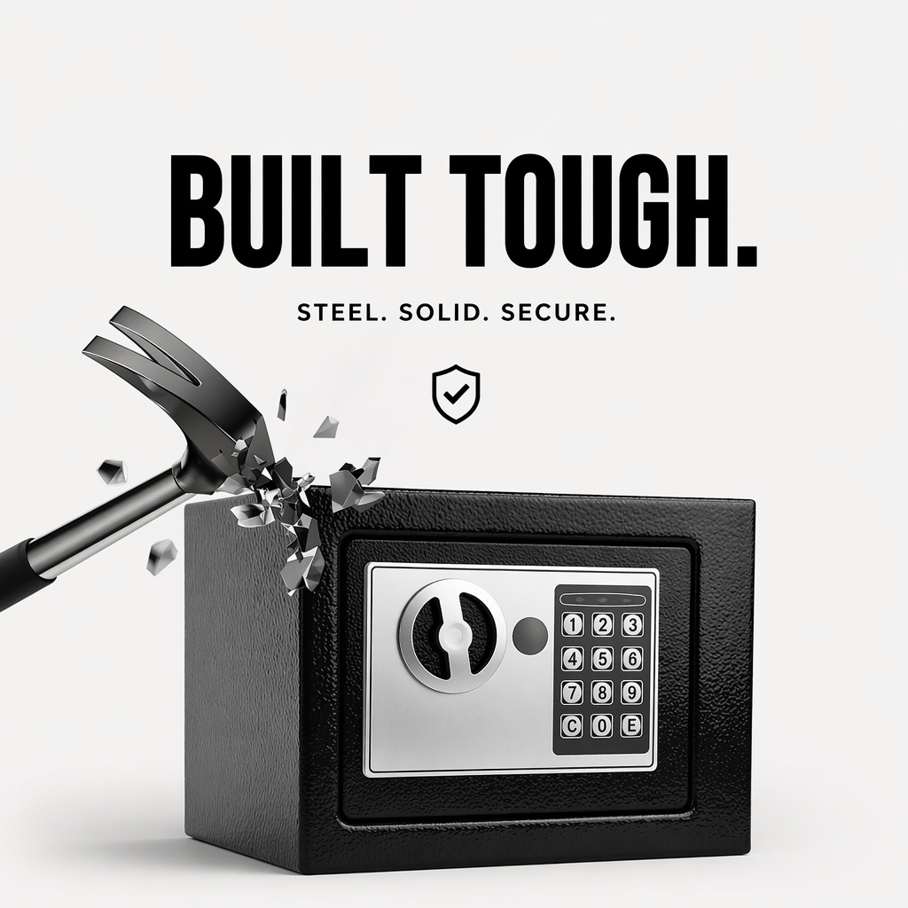 Volledig stalen elektronische  - Safe Box Digital recensie en prijs