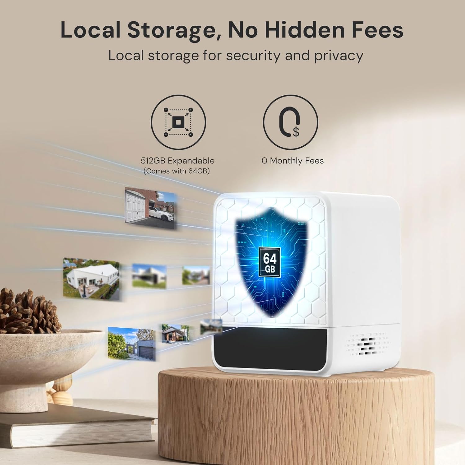 Draadloos buitenbeveiligingsca - Home Security Cameras No Subscription recensie en prijs
