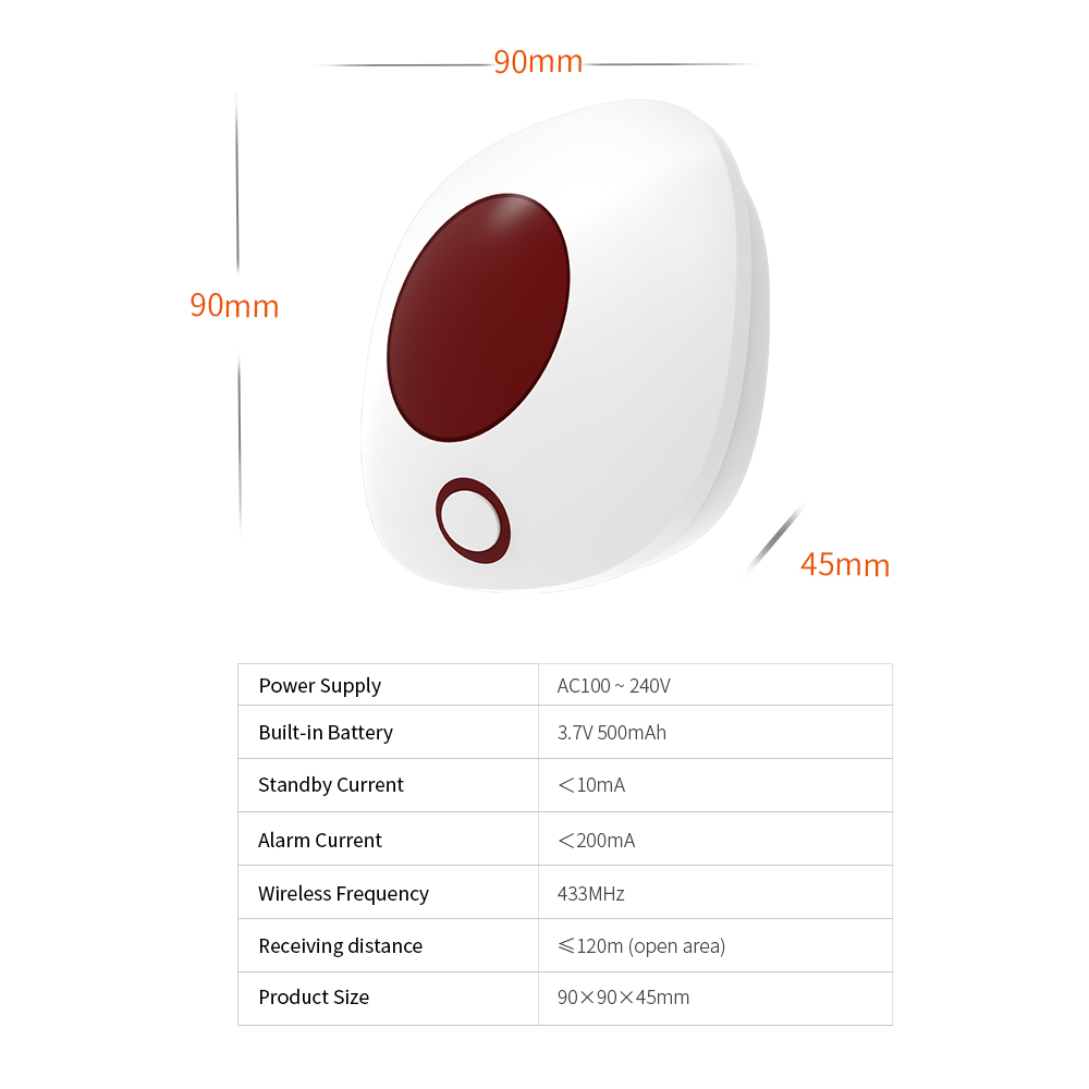 Staniot Indoor Draadloze Siren - Home Security Deals recensie en prijs