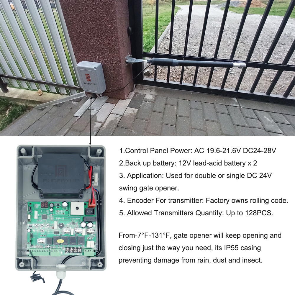 Elektrische poortopener Medium - Home Security Electric Fence recensie en prijs