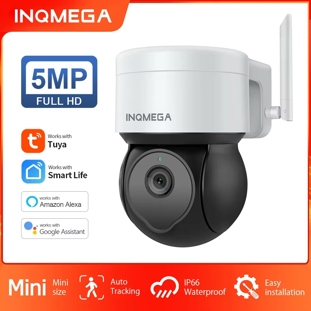 INQMEGA 5MP Tuya Outdoor PTZ-c - Home Yard Security recensie en prijs