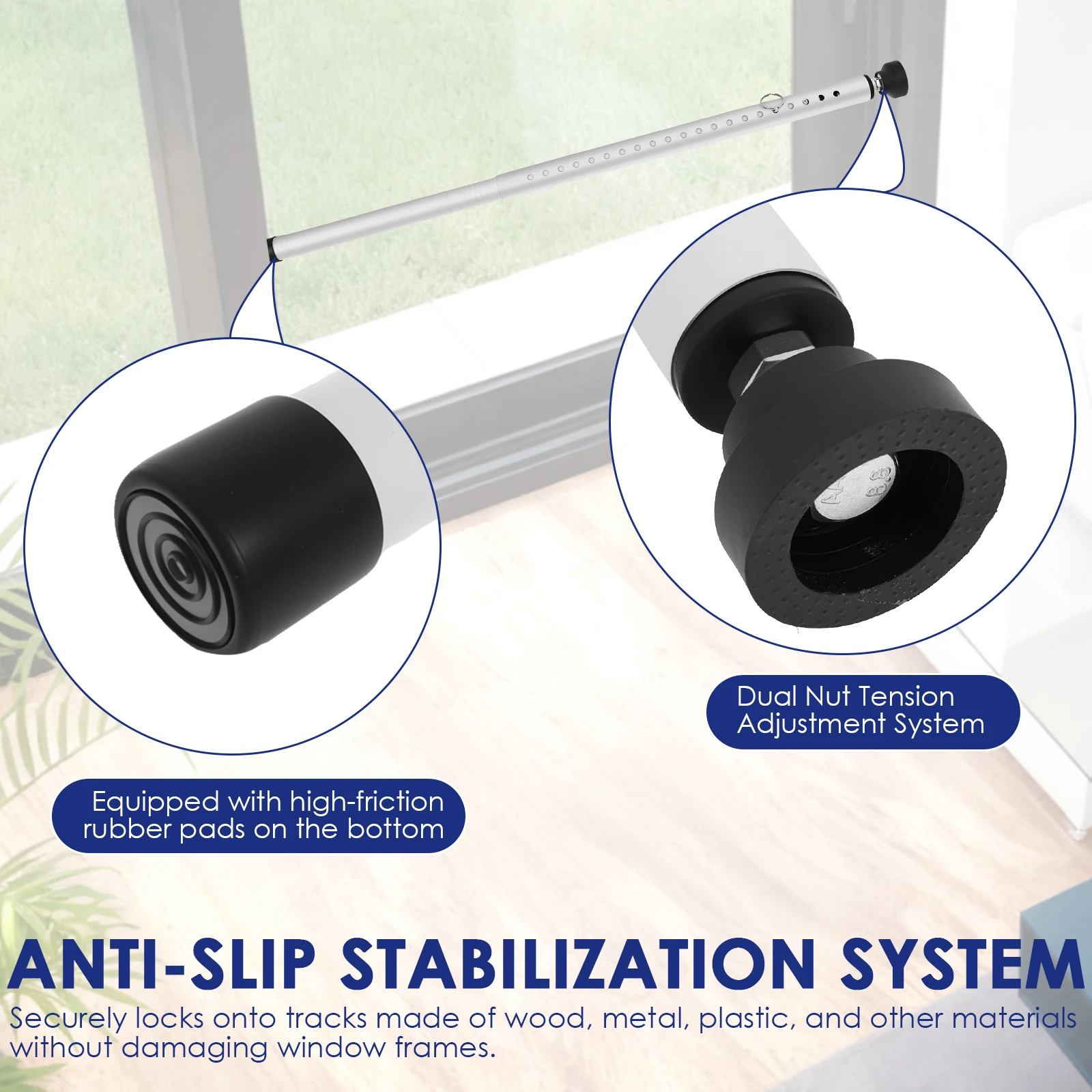 1/2 Stuks Schuifdeur Beveiligi - Home Security Jammers recensie en prijs