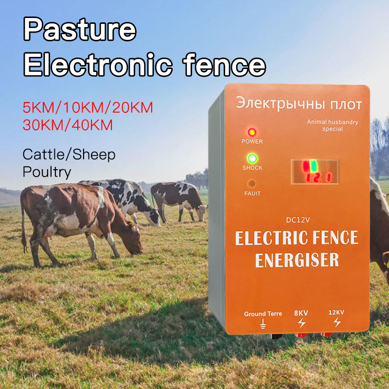 5/10/20/30/40KM DC 12V Elektri - Home Security Electric Fence recensie en prijs