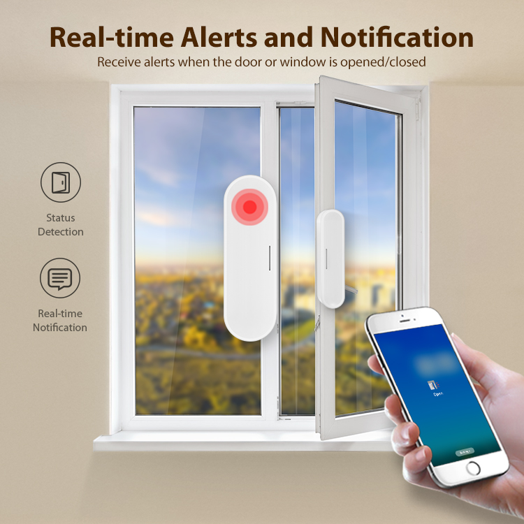 Tuya Smart Door Window Sensor, - Home Security Battery recensie en prijs