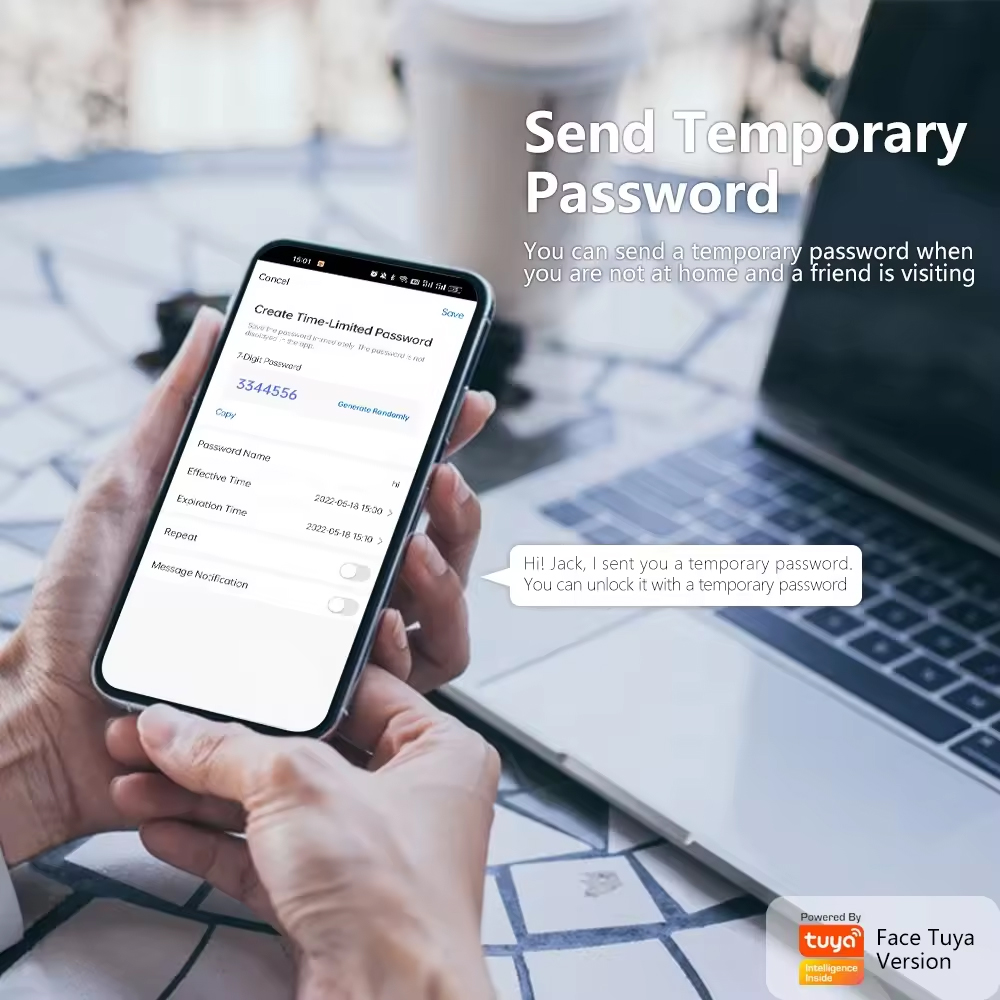 Slim elektronisch deurslot Wac - Home Security Locks For Doors recensie en prijs