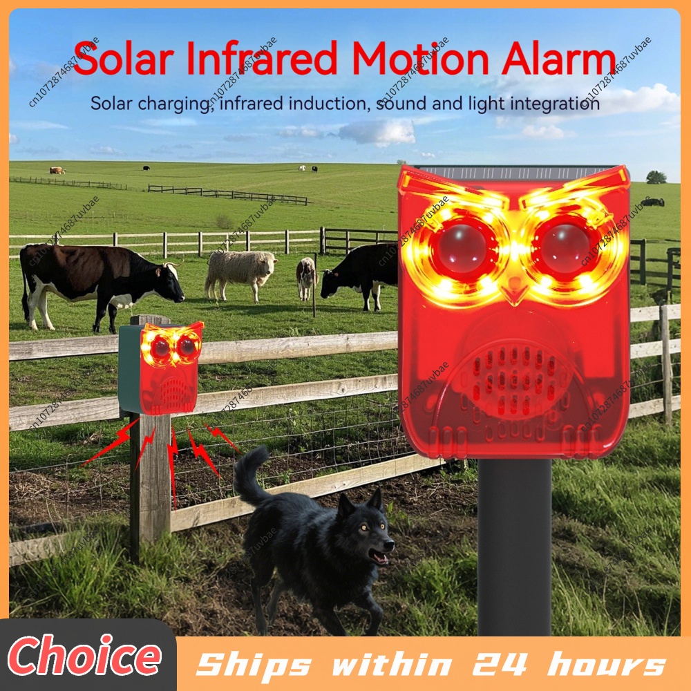 Solar Motion Sensor Alarm Hond - Home Yard Security recensie en prijs